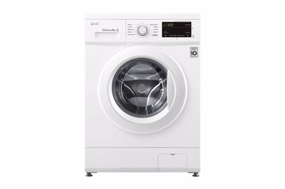Máquina de lavar roupa LG F4J3VY3W, 9 kg, eficiência energética D, 1400 r.p.m., Inverter Direct Drive™, Steam™, branco